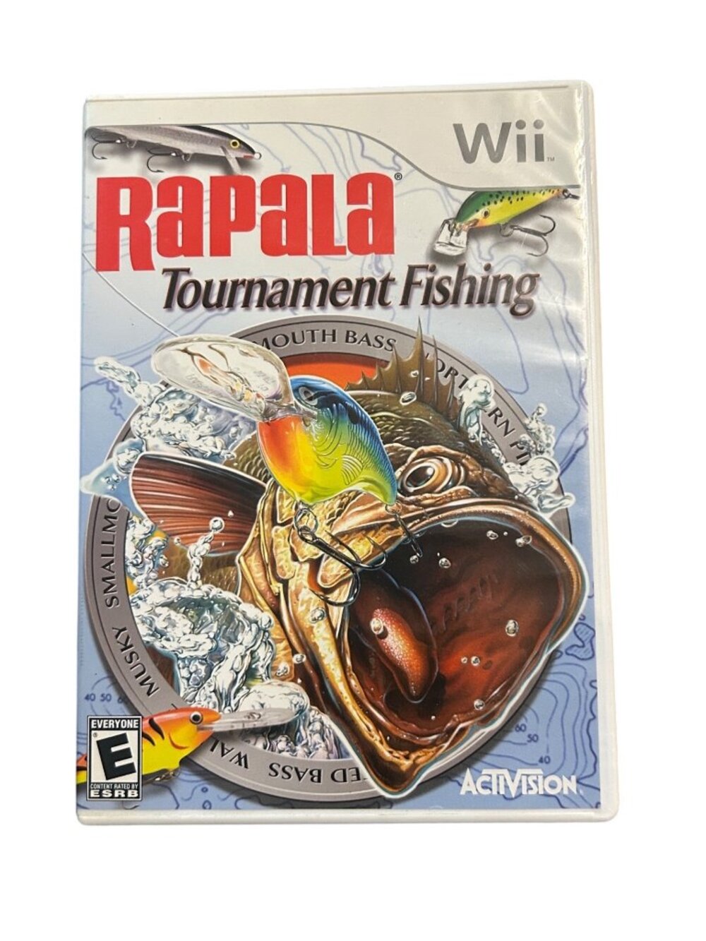 Rapala Tournament Fishing For Nintendo Wii Complete With Manual video game